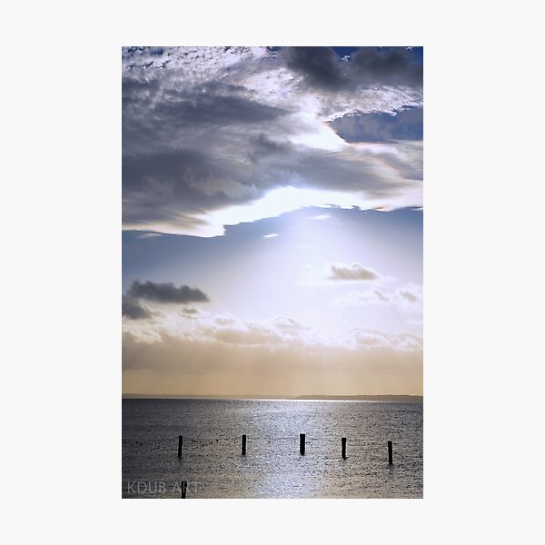 Swimming Enclosure at Dunwich Photographic Print