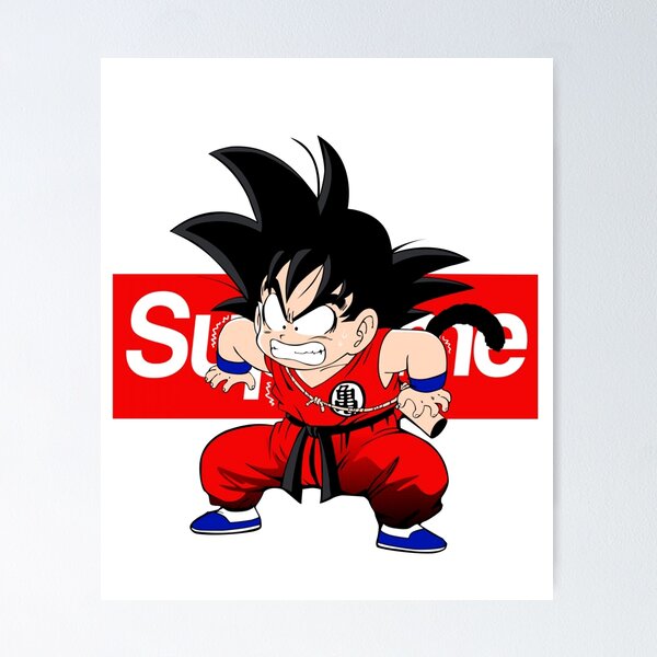 Goku Drip On The Street Poster for Sale by Nodali