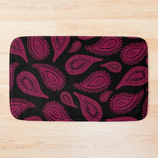 Item preview, Maroon Paisley Doodled Art Patterend  designed and sold by LusDigiArt.