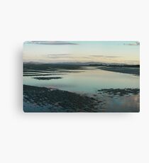 Mudflats sunrise 2 Canvas Print