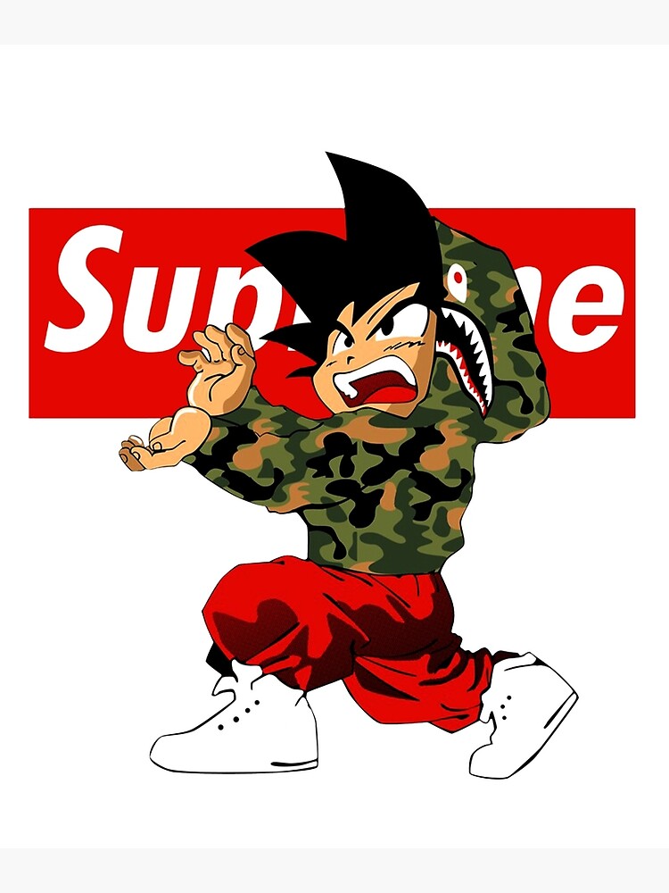 Supreme Son Goku Bape Shirt - Vintage & Classic Tee