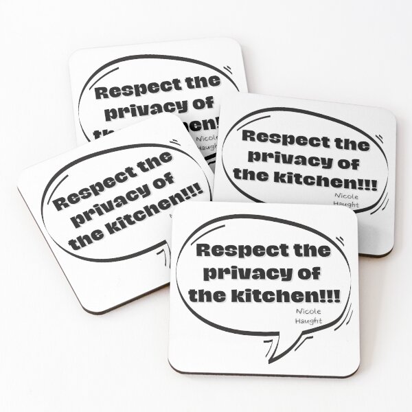 Item preview, RESPECT THE PRIVACY OF THE KITCHEN designed and sold by Huntch.