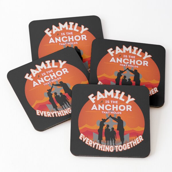 Item preview, Family Is The Anchor That Holds Everything Together designed and sold by my-green-gecko.