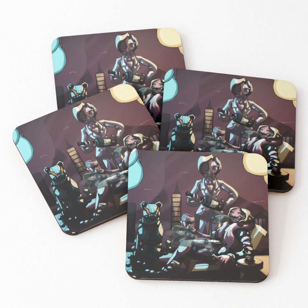 Item preview, Coasters (Set of 4) designed and sold by donutraven.