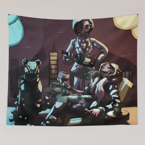 Item preview, Cyberpunk Rooftop designed and sold by donutraven.