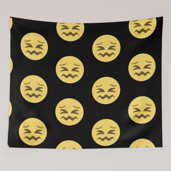 Item preview, Emoji Confounded Face designed and sold by roarr.