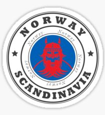 Norway Scandinavia Europe Travel Destination Sticker