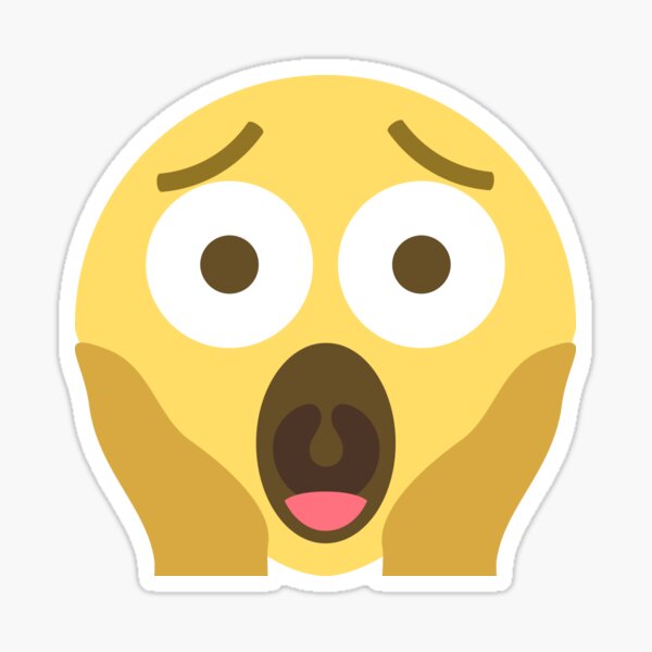 Face Screaming In Fear Joypixels Sticker - Face Screaming In Fear Joypixels  Screaming - Discover & Share GIFs