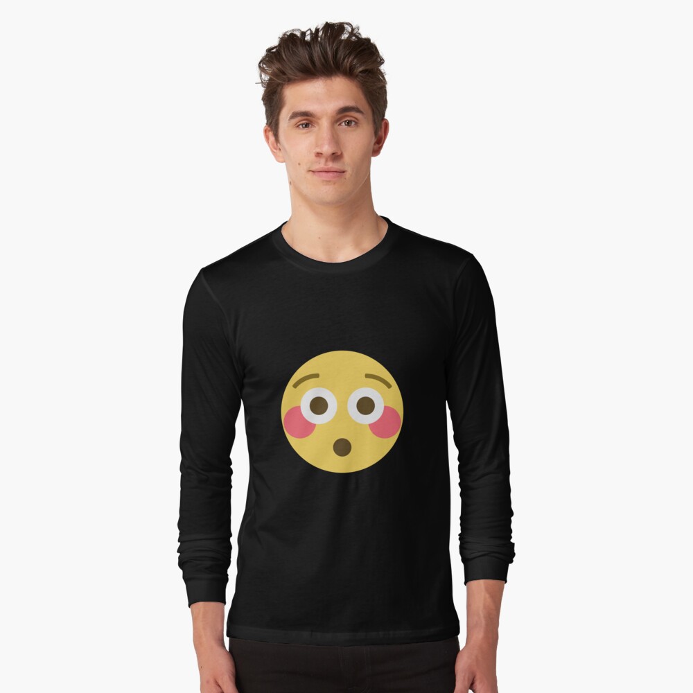 Emoji Gerotetes Gesicht T Shirt Von Roarr Redbubble