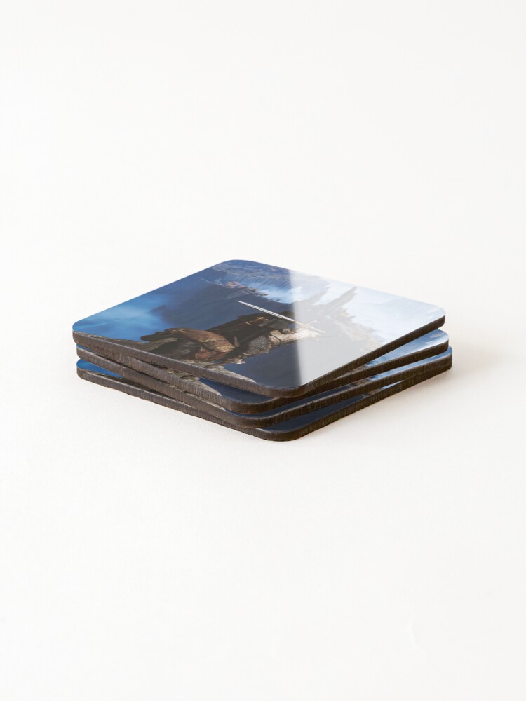 Thumbnail 4 of 5, Coasters (Set of 4), ELDEN RING designed and sold by DDLespi.