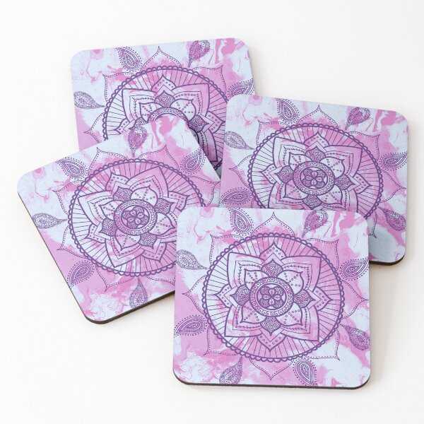 Artikelvorschau, DGF-Mandala-Pastell-Tie-Dye-Kunstmuster entworfen und verkauft von LusDigiArt.