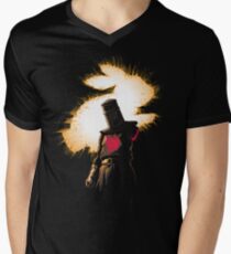 The Black Knight Rises Men's V-Neck T-Shirt