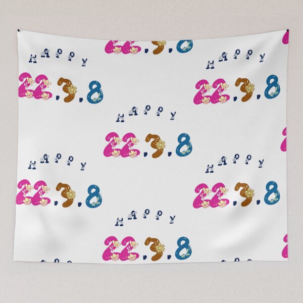 Item preview, HAPPY MARCH 8 designed and sold by pixxahome.