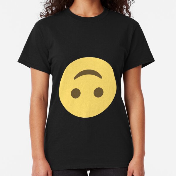 Happy Emoji T Shirts Redbubble - sad alien emoji tumblr t shirt roblox