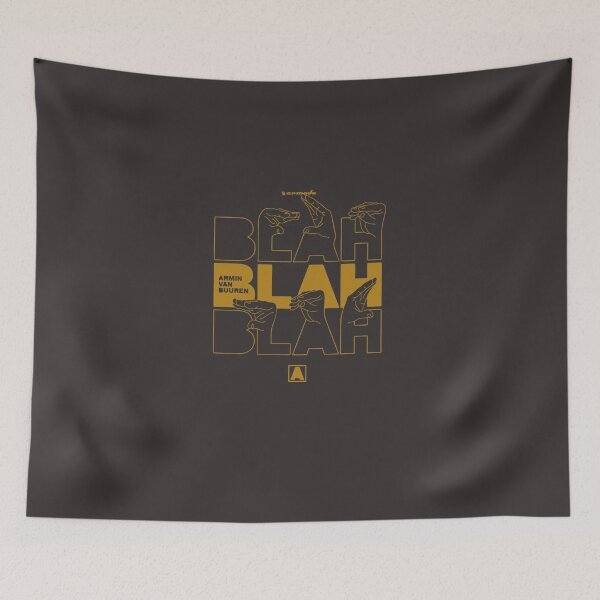 Item preview, BEST SELLER - blah blah blah armin van buuren Merchandise Essential T-Shirt designed and sold by FelixRackl.