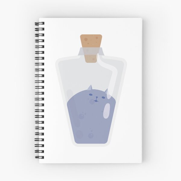 Item preview, Dark Blue Liquid Cat Potion designed and sold by CozyLair.