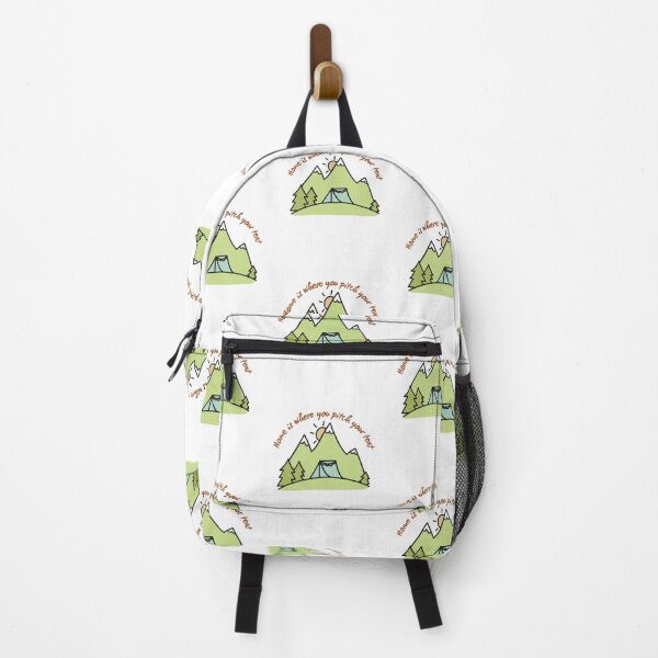 Item preview, Tent Home is where you pitch your tent designed and sold by HAYAJAT.