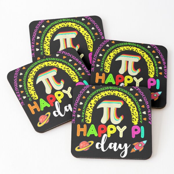Item preview, Happy Pi Day Mathematic Math Teacher Gift Leopard Rainbow designed and sold by DKshowmaker.