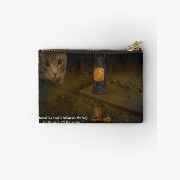Item preview, Cat watching a mouse watching its dinner Fun Novelty Inspirational Warning Quotation  designed and sold by NovawayDirect.