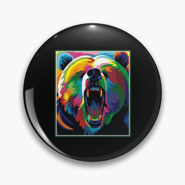 Item preview, Grizzly Bear Pop Art designed and sold by VitezCrni.
