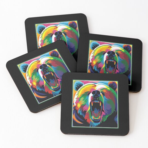 Item preview, Grizzly Bear Pop Art designed and sold by VitezCrni.