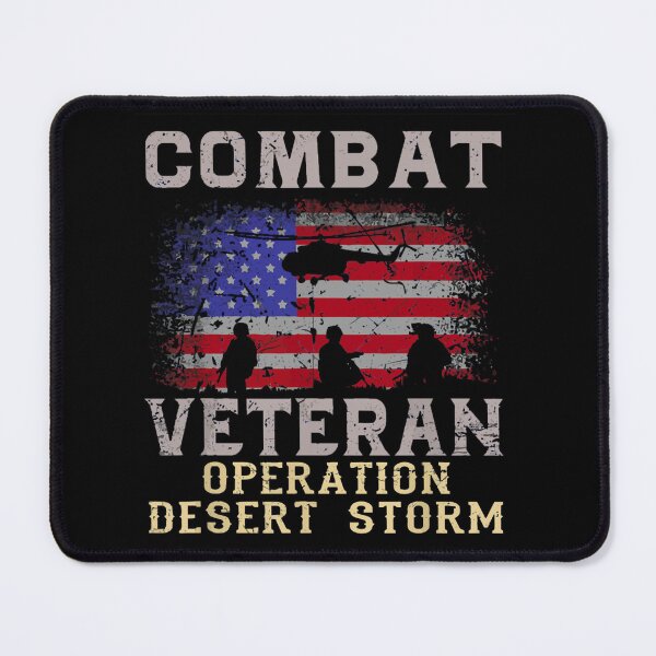 Item preview, Combat Veteran Operation Desert Storm Military Usa Flag Shirt designed and sold by breakshallow.