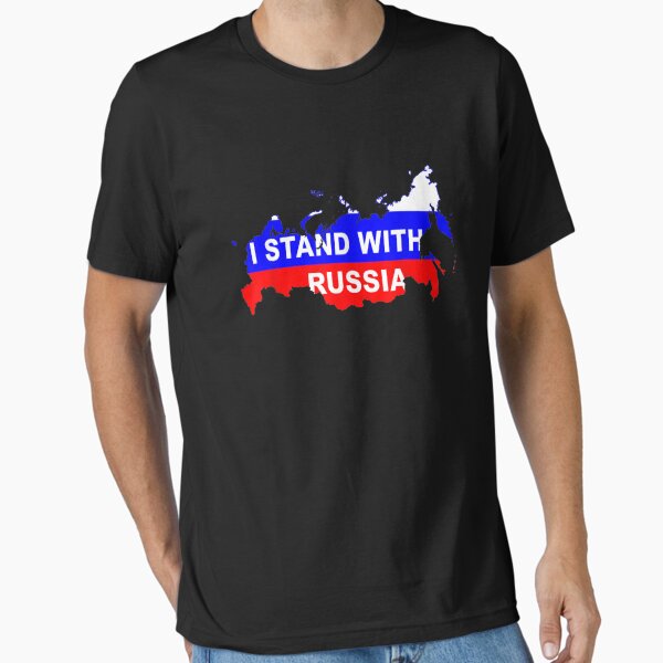 Item preview, I Stand With Russia Support Russia Russian Flag designed and sold by DKshowmaker.