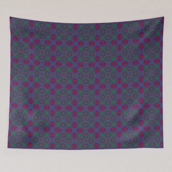 Item preview, African print Colorful purple, green, orange and blue colors.  designed and sold by NaniniDesigns.