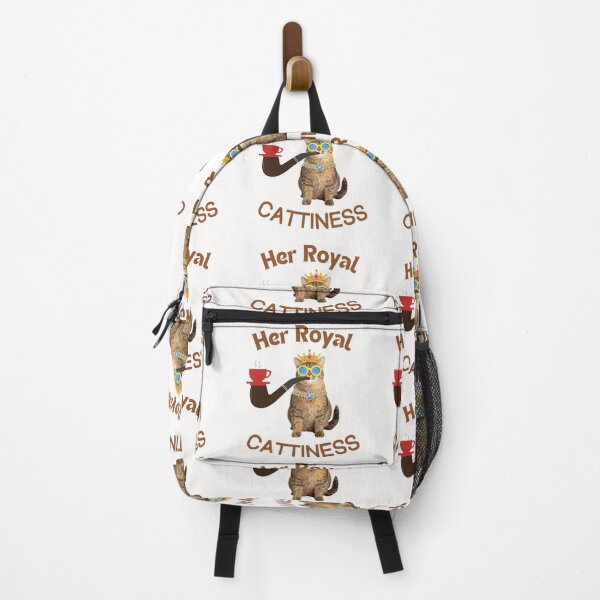 Item preview, Her Royal Cattiness | Coffee Cat | Smoking Cat | Cat Cigar | Funny Cat designed and sold by CosmicStory.