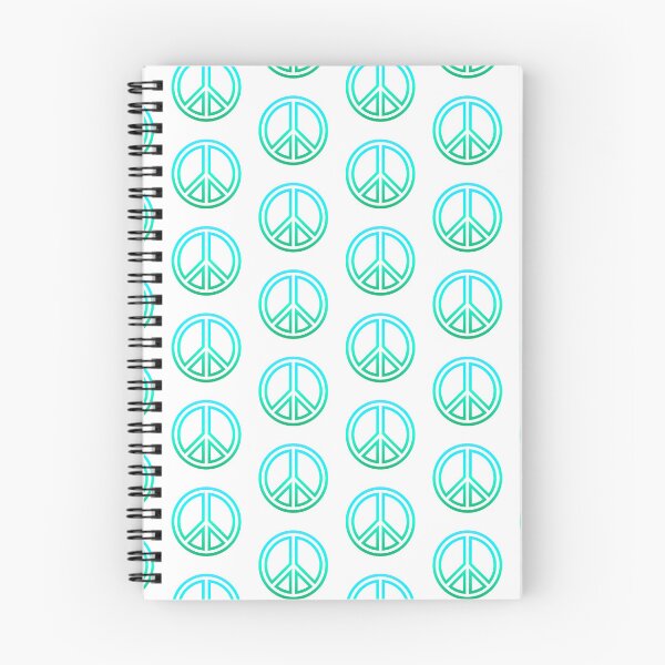 Item preview, CND peace symbol - turquoise designed and sold by BTCelebration.