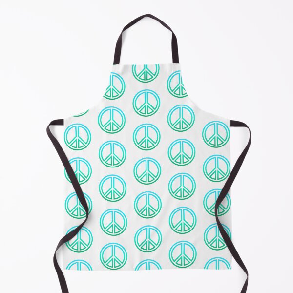 Item preview, CND peace symbol - turquoise designed and sold by BTCelebration.