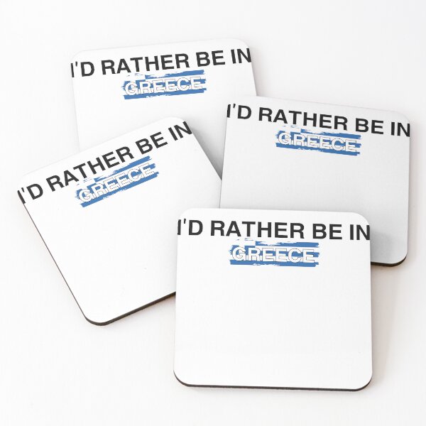 Item preview, I’d Rather Be In Greece designed and sold by Immdesigner.