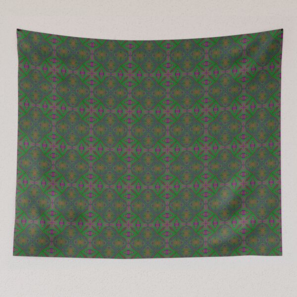 Item preview, African print Colorful purple, green, orange and blue colors.  designed and sold by NaniniDesigns.