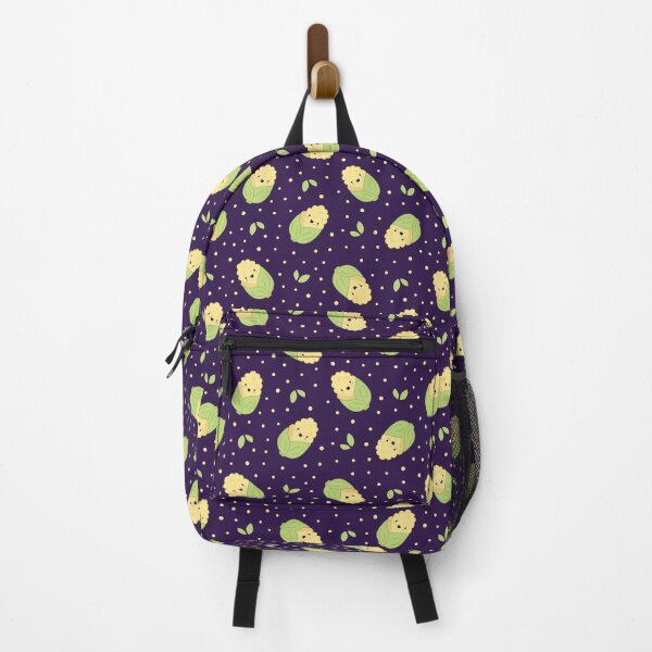 Item preview, Corn dark purple kawaii pattern designed and sold by high5doodle.