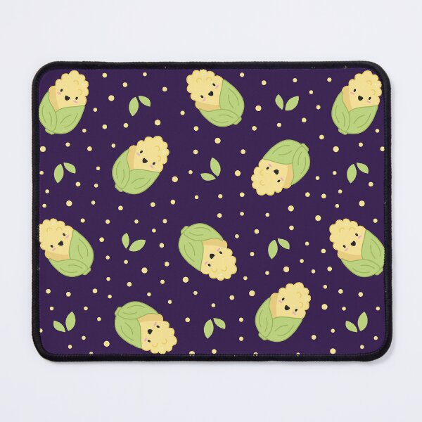 Item preview, Corn dark purple kawaii pattern designed and sold by high5doodle.