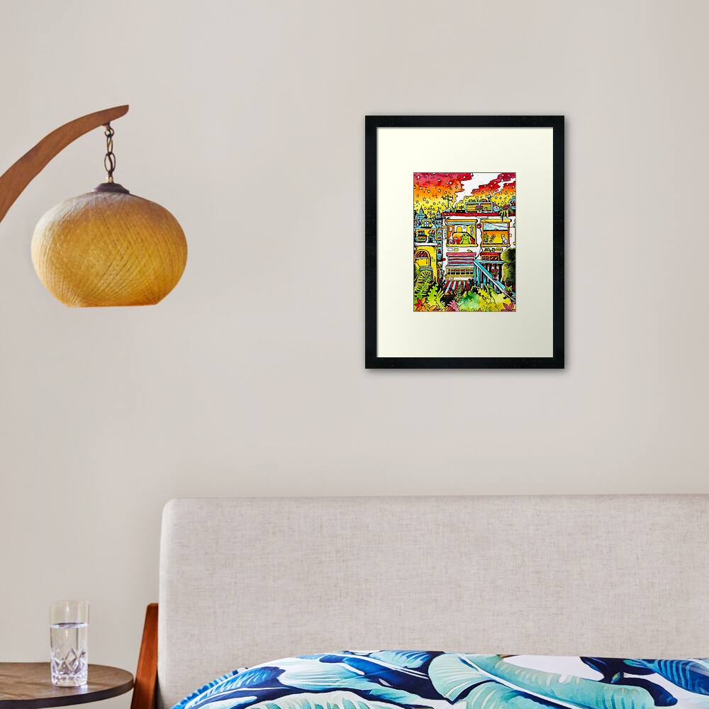 Item preview, Framed Art Print designed and sold by BjennyMontero.