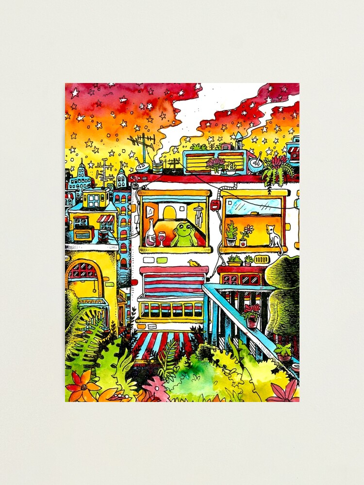 Alternate view of Balcony Photographic Print