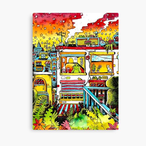 Balcony Canvas Print