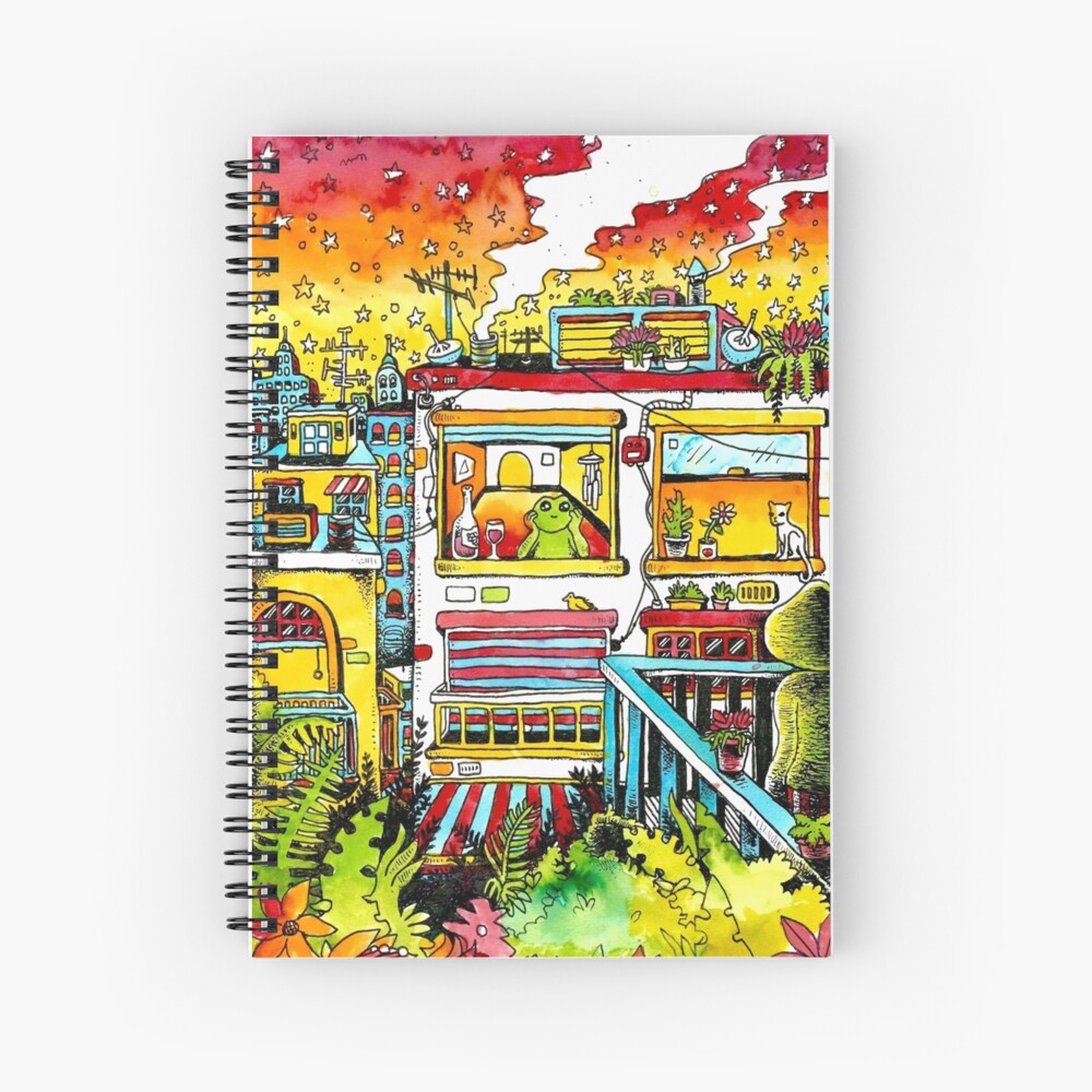 Balcony  Spiral Notebook