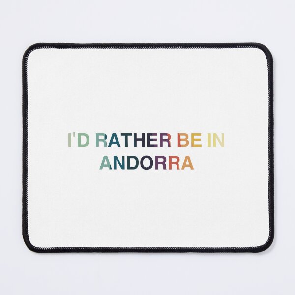 Item preview, Andorra Colorful Travelling Design, I’d Rather Be In Andorra designed and sold by Immdesigner.