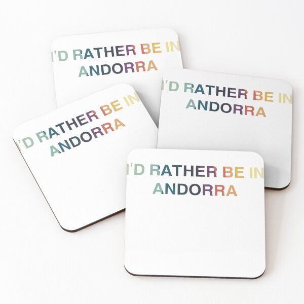 Item preview, Andorra Colorful Travelling Design, I’d Rather Be In Andorra designed and sold by Immdesigner.