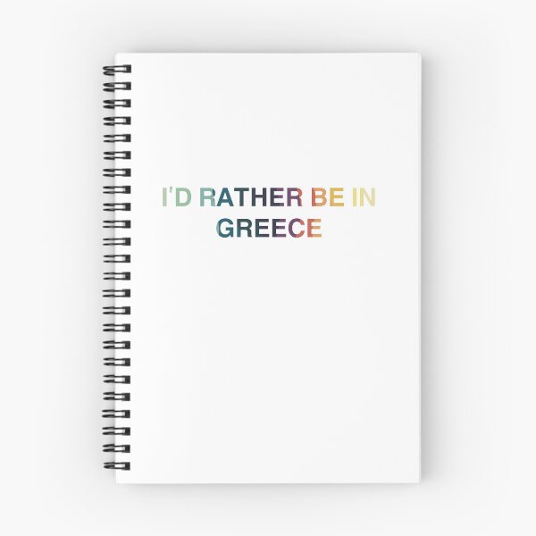 Item preview, I’d Rather Be In Greece designed and sold by Immdesigner.
