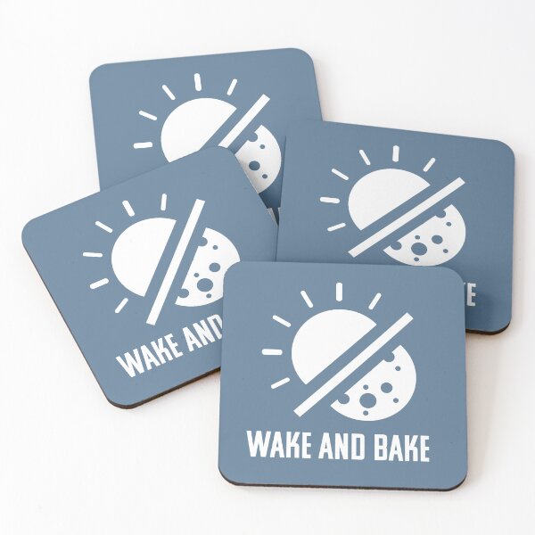 Item preview, Wake and Bake Sun and Moon Graphic Design Weed/Cannabis/Pot/Marijuana Joint for 420 Smokers and Stoners designed and sold by SteamParliament.