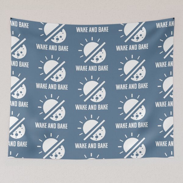 Item preview, Wake and Bake Sun and Moon Graphic Design Weed/Cannabis/Pot/Marijuana Joint for 420 Smokers and Stoners designed and sold by SteamParliament.
