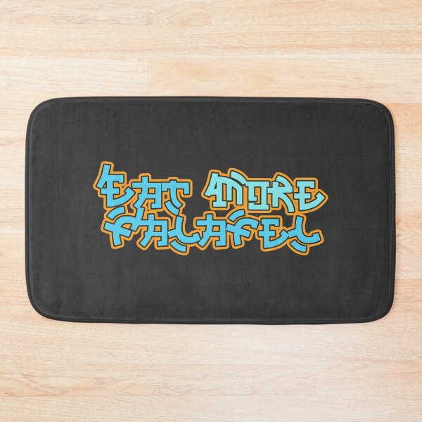Item preview, Eat More Falafel - Urban Modern Blue designed and sold by Chubuter.