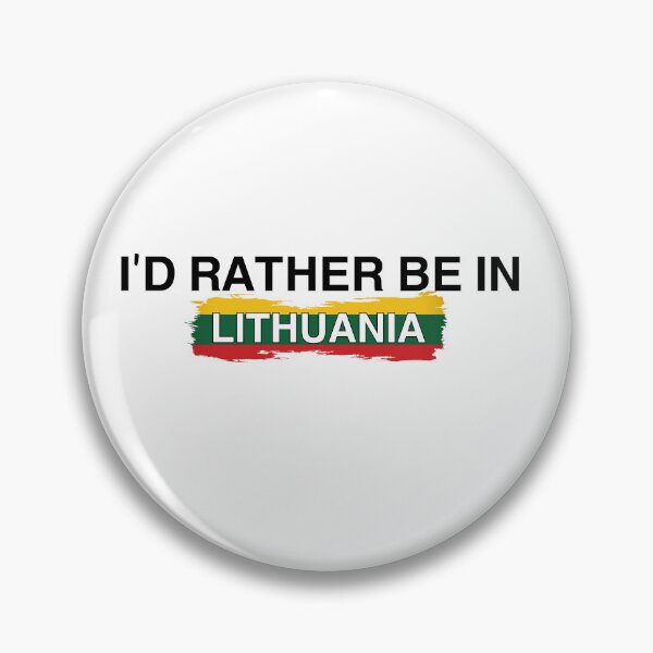Item preview, Lithuania Colorful Travelling Design, I’d Rather Be In Lithuania designed and sold by Immdesigner.