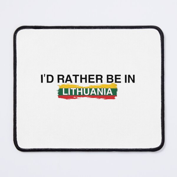 Item preview, Lithuania Colorful Travelling Design, I’d Rather Be In Lithuania designed and sold by Immdesigner.