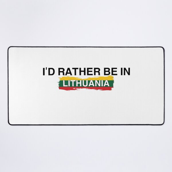 Item preview, Lithuania Colorful Travelling Design, I’d Rather Be In Lithuania designed and sold by Immdesigner.