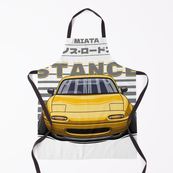 Item preview, Stance of Miata (yellow) designed and sold by JayPaburisat.