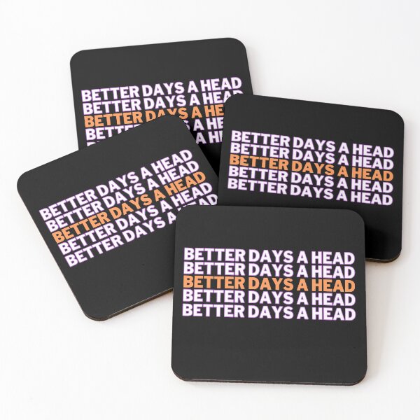 Item preview, Better Days A Head Typography Vintage designed and sold by DitaNadiaStore.